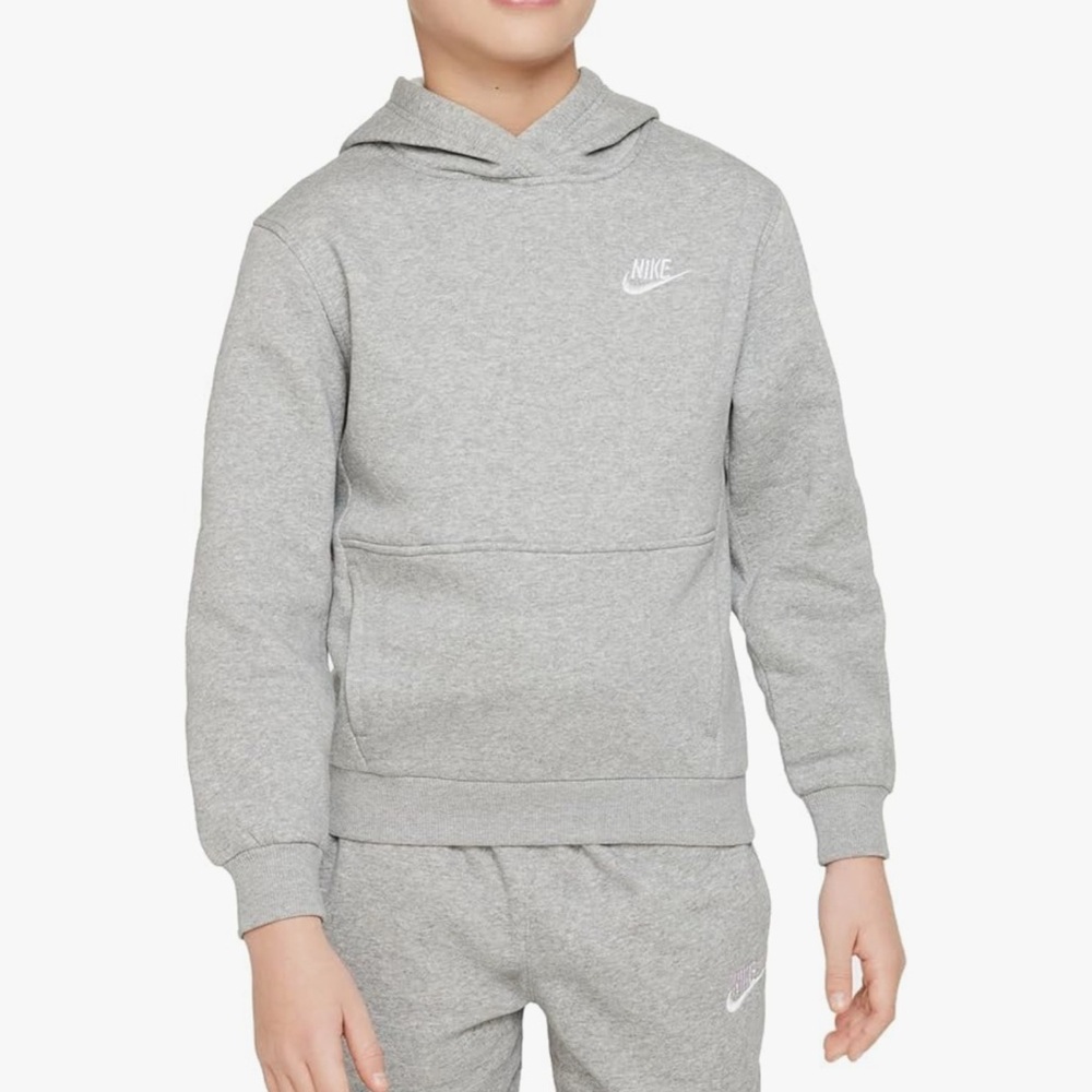NWT Nike  Kids Gray Hoodie toddler size XL ( 3/4 )